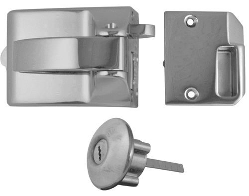 Ingersoll SC71 Deadbolt Rim Nightlatch - Satin Chrome