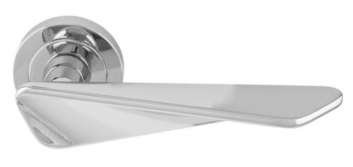 Intona Lever On Round Rose - IN5CP - Polished Chrome