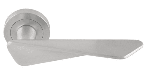 Intona Lever On Round Rose - IN5SC - Satin Chrome