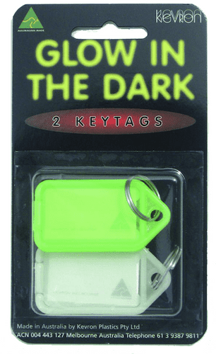 KEVRON ID43PP2 Glow In The Dark Click Tag - 2pk