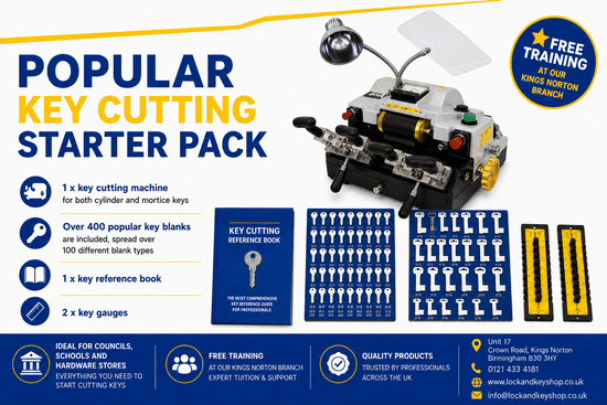 Key Cutting Machines, Packages & Training