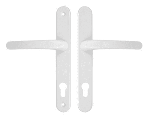 Lever Lever UPVC Multipoint Door Handles - 92mm PZ Sprung 210mm Screw Centres