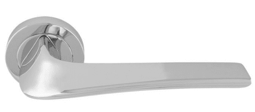 Master Lever On Round Rose - MS5CP - Polished Chrome