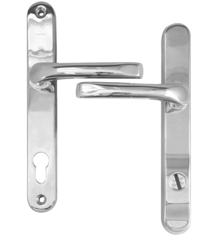MILA Kite Secure PAS24 2 Star 92/211 Lever/Lever Door Furniture - Chrome