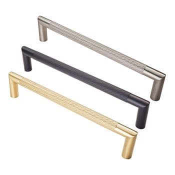 Miltred Knurled Pull Handle