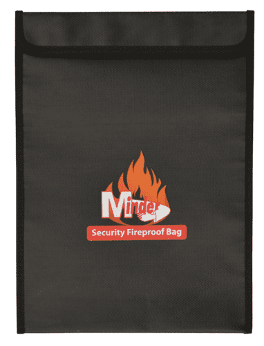 MINDER Fireproof Document Bags