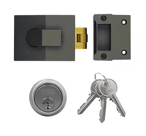 Modern Style Rollerbolt Door Nightlatch - 60mm