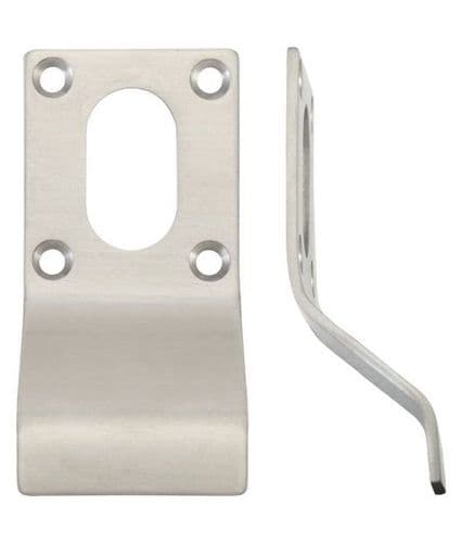 Oval Profile Cylinder Escutcheon Pull - ZAS17SS