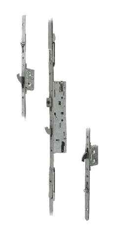 Professional Lever Operated Latch & Hook - 2 Adjustable Hooks (Timber & Composite)