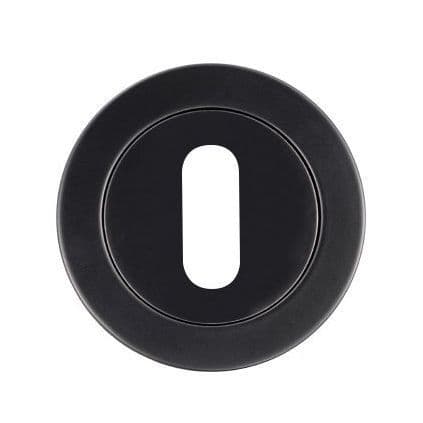 RM002PCB - Rosso Maniglie - Key Escutcheon - Powder Coated Black