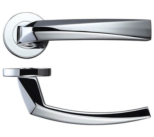 RM010PC Rosso Maniglie Lever - Polished Chrome