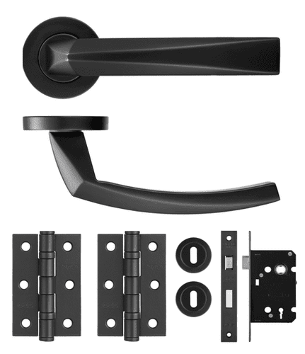 RM010PCB - Black Locking Door Kit