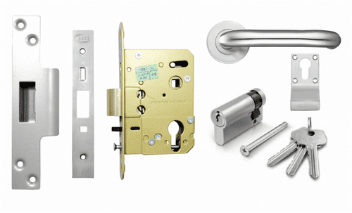 Self Locking Mortice Nightlatch Door Lock Kit