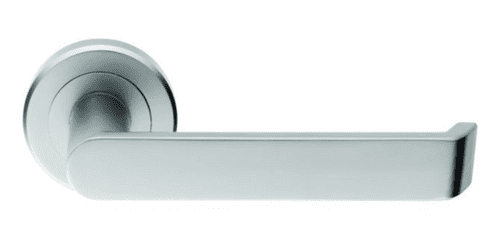 Serozzetta Concept Lever On Round Rose - SZM220SC - Satin Chrome