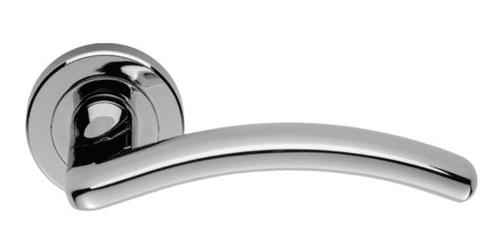 Serozzetta Design Lever On Rose - SZM380CP - Polished Chrome