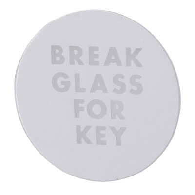Spare Break Glass Emergency Key Box
