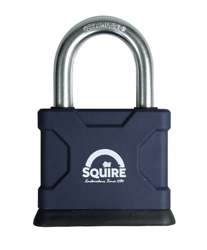 SQUIRE ATL42S & ATL52S All Terrain Rustproof Open Shackle Brass Padlock