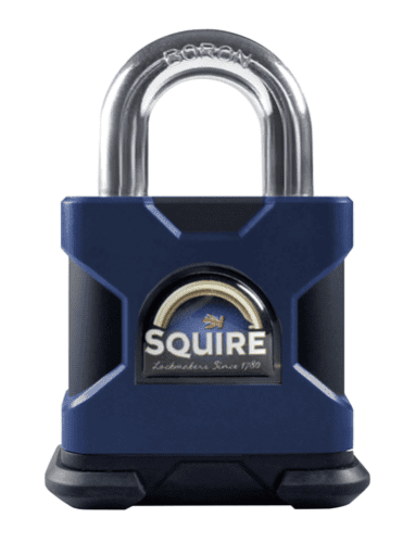 SQUIRE SS50P5 Stronghold Steel 5 Pin Open Shackle Padlock