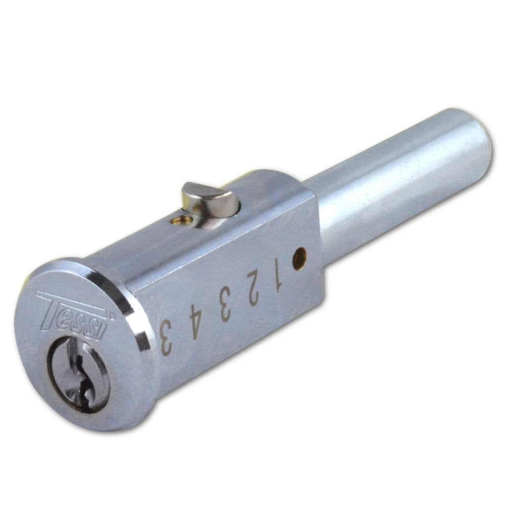 Roller Shutter Bullet Lock – Oval Style Pin Locks For Security Shutters (Unbranded, UK Made)
