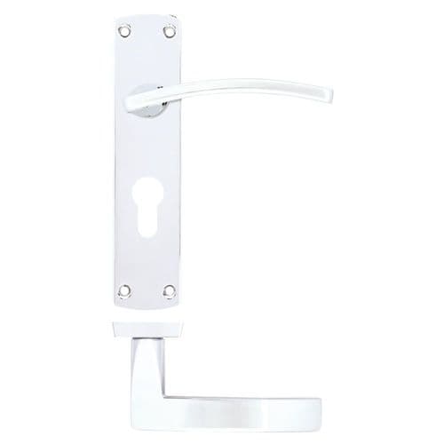 Toledo Lever On Euro Backplate - ZPA031EP-CP