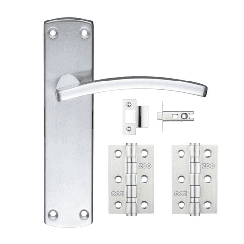Toledo Satin Latch Door Kit