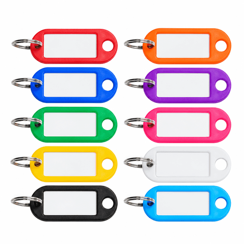 TUTEMANN Plastic Key Label - 5 Tags