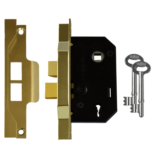 UNION 2242 2 Lever Rebated Sashlock