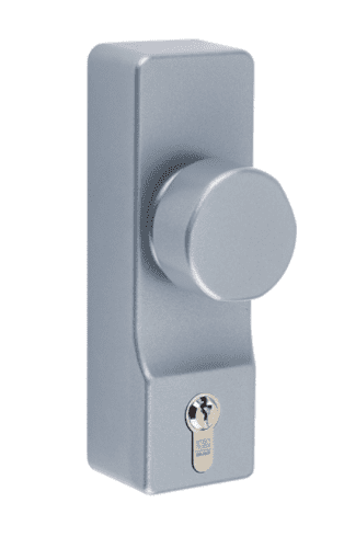 UNION ExiSAFE J-CE855OADKC-SIL Knob Operated Outside Access Device
