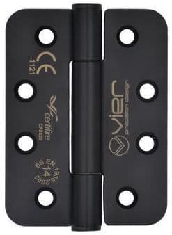 VHC243RPVDBLK - Grade 14 Concealed Knuckle Hinge - Radius - PVD Black