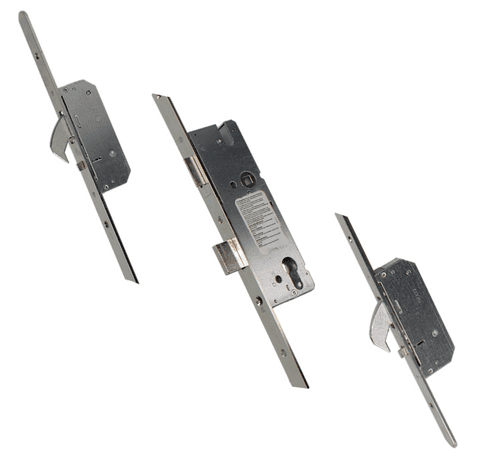 Winkhaus AV2 Auto Locking Lever Operated Latch & Deadbolt 20mm Radius - 2 Hook