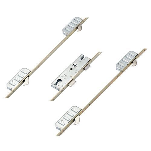 CONDE HOUSE MOLALUXL ワンアームR105 Winkhaus Cobra Latch Deadbolt 4 Hooks Split Spindle - 45mm Backset