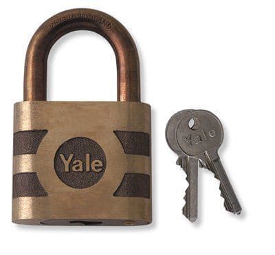 Yale B-850 50Mm Padlock Yn4652 Meb 417N 2Keyed