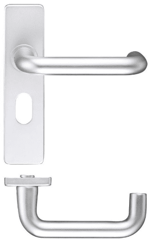 ZAA011OPSA RTD Lever On Oval Backplate - SAA