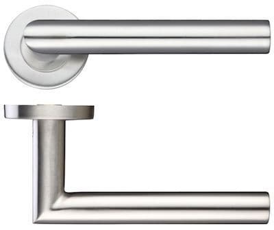 ZCS2010SS Mitred Lever On Rose SSS
