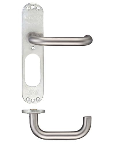 ZCSIP19SS - Inner Plate Door Handle RTD 19mm Lever