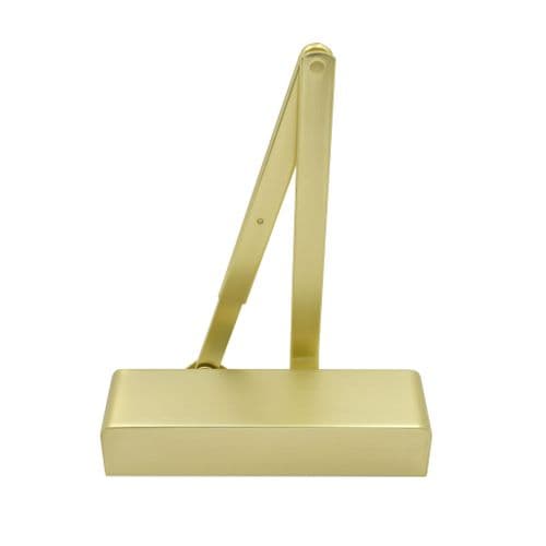 ZDC0024A-SB - Door Closer - Size 2-4 - Satin Brass Finish