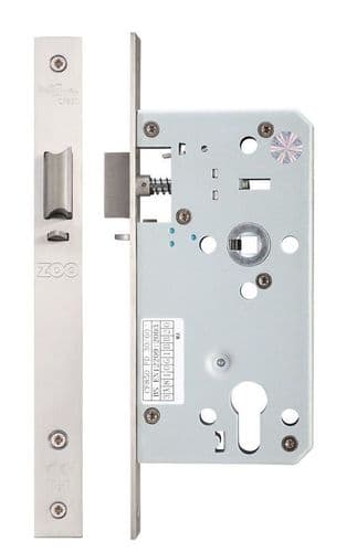 ZDL7255NLSS DIN Nightlatch - 55mm Backset - SS