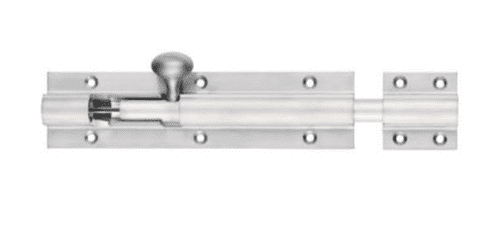 Zoo - Architectural Heavy Barrel Bolt 450mm x 50mm - FB77 - Polished Chrome