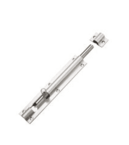 Zoo - Barrel Bolt 200mm x 40mm Including Keeps And Screws - ZAS01BSS - Stainless Steel