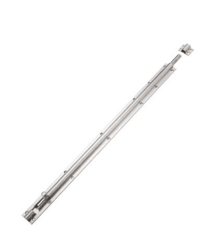 Zoo - Barrel Bolt 600mm X 40mm Including Keeps And Screws - ZAS01ESS - Stainless Steel