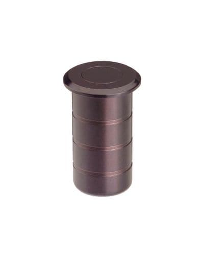 Zoo Dust Socket For Flush Bolts - Concrete 20mm Dia. x 38mm - ZAS14-ETB - Etna Bronze