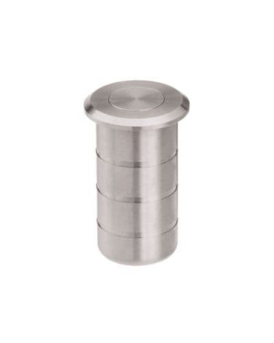 Zoo Dust Socket For Flush Bolts - Concrete 20mm Dia. x 38mm - ZAS14SS - Satin Stainless