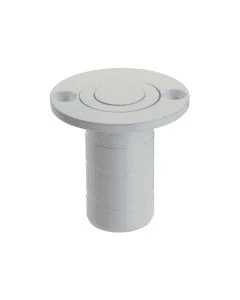 Zoo Dust Socket For Flush Bolts - Wood 20mm Dia. x 38mm - ZAS14A-PCW - Powder Coat White
