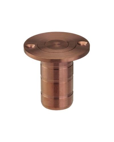 Zoo Dust Socket For Flush Bolts - Wood 20mm Dia. x 38mm - ZAS14A-PVDBZ - PVD Satin Bronze
