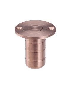 Zoo Dust Socket For Flush Bolts - Wood 20mm Dia. x 38mm - ZAS14A-TRG - Tuscan Rose Gold