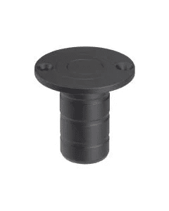 Zoo Dust Socket For Flush Bolts - Wood 20mm Dia. x 38mm - ZAS14APVDBLK - PVD Black
