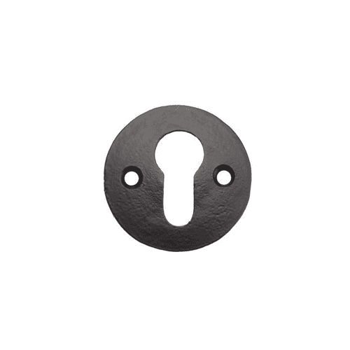 Zoo Escutcheon - Euro - 2" - Black