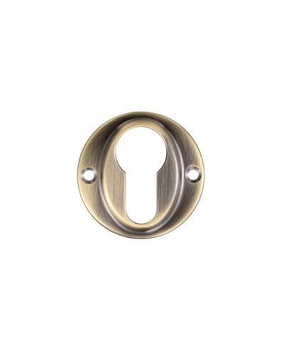 Zoo Euro Profile Escutcheon - FB51FB - Florentine Bronze