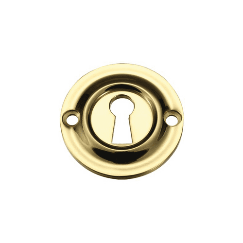 Zoo FB18 STD. Key Profile Escutcheon - FB18 - Polished Brass