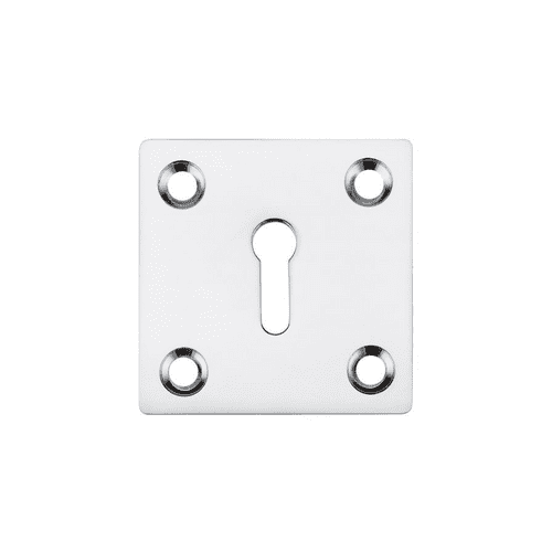 Zoo Square Standard Profile Escutcheon 50mm - FB26CP - Polished Chrome